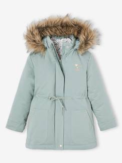 Meisje-Mantel, jas-3-in-1 parka met capuchon meisje