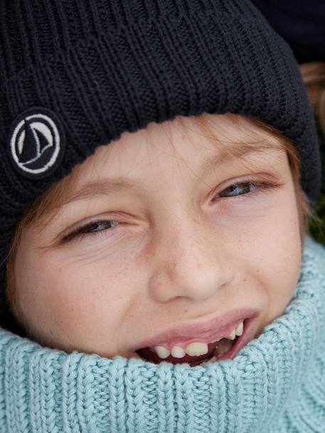 Kindermuts voor meisjes en jongens blauw - vertbaudet enfant 