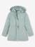 3-in-1 parka met capuchon meisje DARK GREEN+groengrijs+marineblauw+PURPLE DARK - vertbaudet enfant 