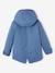 3-in-1-parka voor baby met afneembaar vest felblauw+grijsblauw+kaki+Marinegrijs+pecannoot - vertbaudet enfant 