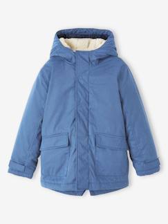 Jongens-Mantel, jas-Mantel, parka-3-in-1-parka voor baby met afneembaar vest