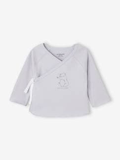 -Romper voor pasgeborenen baby's BASICS in biokatoen