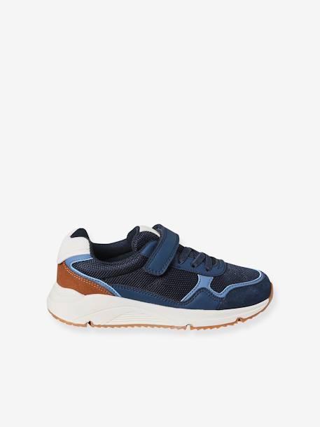 Sportieve kindersneakers met dikke zool veel blauw - vertbaudet enfant 