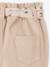 Babybroek met stoffen riem beige+groengrijs+oudroze - vertbaudet enfant 