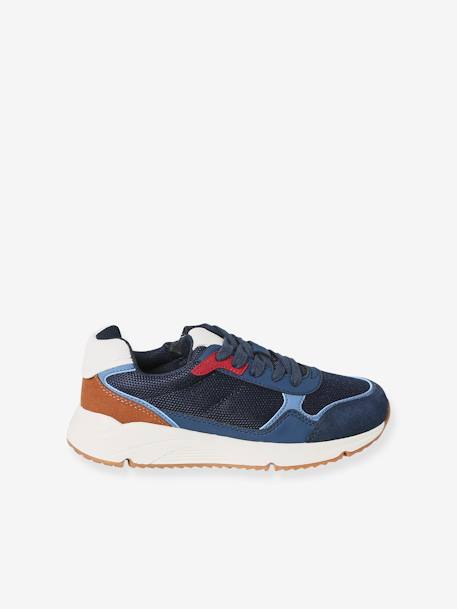 Jongenssneakers met dikke zolen veel blauw - vertbaudet enfant 