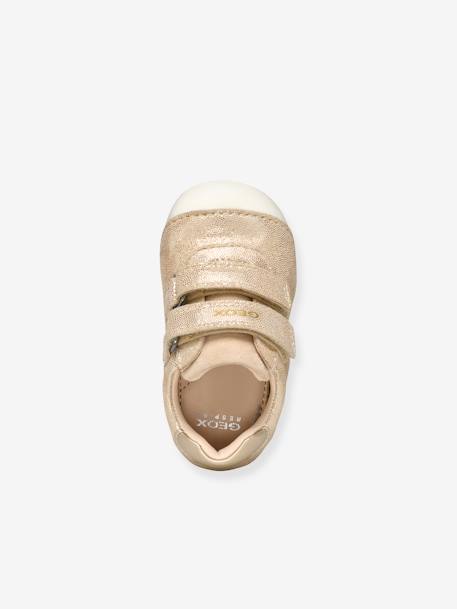 Soepele babyschoentjes om mee te kruipen B Tutim GEOX® goudbeige - vertbaudet enfant 