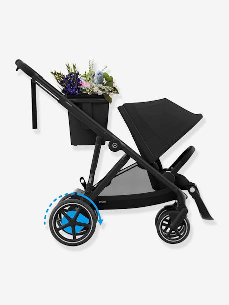 Meegroeiwandelwagen e-Gazelle S CYBEX moon black zwart - vertbaudet enfant 