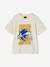 Jongensshirt Sonic® Go Faster ecru - vertbaudet enfant 