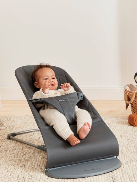 Bliss BABYBJORN fysiologische ligstoel antraciet+ANTRACIET+NACHTBLAUW+zandbeige+zwart - vertbaudet enfant 