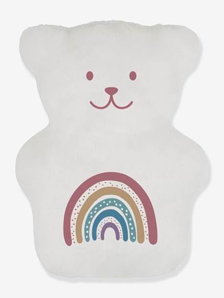 BEKE BOBO therapeutische teddybeer Beige (Abracadabra)+Grey (Egel)+meerkleurig+sinaasappel+Wit (Roze Bambi) - vertbaudet enfant 