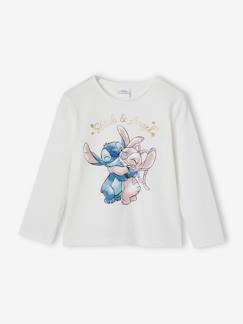 Meisje-T-shirt, souspull-Meisjesshirt Disney® Stitch & Angel