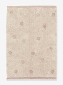 Linnengoed en decoratie-Vloerkleed Hippy Dots Natural LORENA CANALS