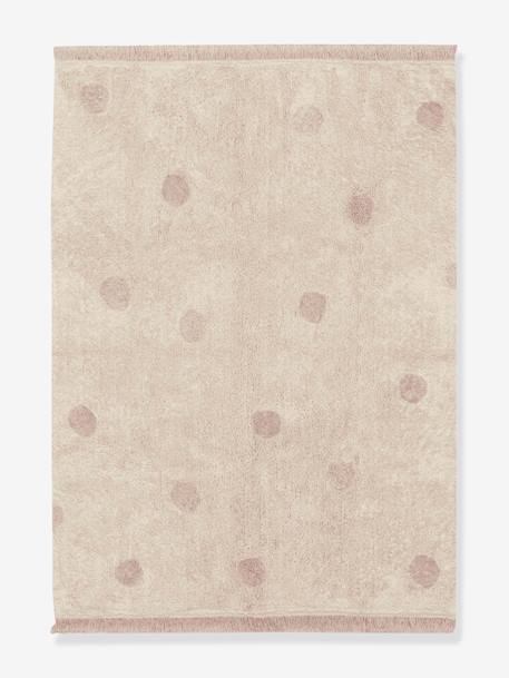 Vloerkleed Hippy Dots Natural LORENA CANALS beige - vertbaudet enfant 