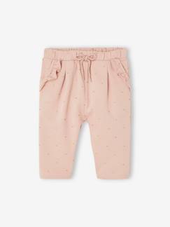 Baby-Fleece-pantalon voor meisjesbaby