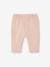 Fleece-pantalon voor meisjesbaby ecru+grijsblauw+koper met print+roze (poederkleur)+saliegroen - vertbaudet enfant 