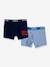 Set van 2 LEVI'S Batwing jongensboxershorts marineblauw - vertbaudet enfant 