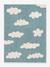 Vloerkleed Clouds Vintage LORENA CANALS blauw - vertbaudet enfant 