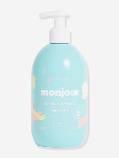 Reinigingsgel voor haar en lichaam 500ml MONJOUR blauw - vertbaudet enfant 