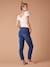 Skinny zwangerschapsjeans ENVIE DE FRAISE donkerblauw+zwart denim - vertbaudet enfant 