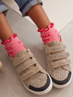 Meisjessneakers met luipaardprint  - vertbaudet enfant