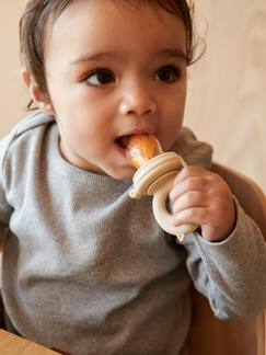 Verzorging-Baby eet en drinkt-Eetservies-2 fruitspenen in de vorm van een kat Miranda - LIEWOOD