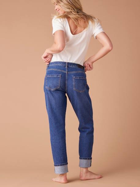 Slim zwangerschapsjeans ENVIE DE FRAISE denimgrijs+ongewassen denim - vertbaudet enfant 