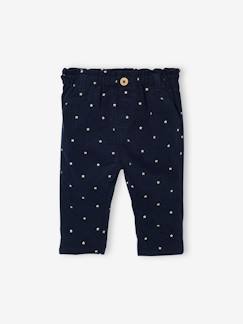 Baby-Broek, jean-Ribfluwelen paperbag broek voor baby's