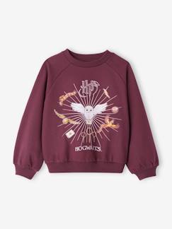 Meisje-Trui, vest, sweater-Harry Potter® meisjessweatshirt met Hedwig-motief en glitterdetails