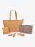 Tote bag BABYMOOV beige+bruin, bedrukt - vertbaudet enfant 