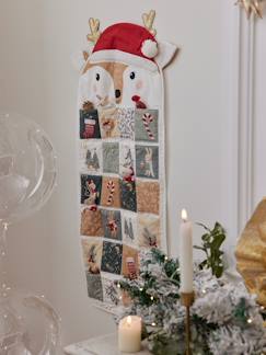 Linnengoed en decoratie-Decoratie-Adventskalender Rendier