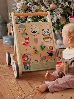 -Loopwagen Les animaux joyeux van FSC-hout