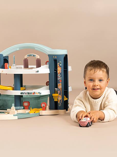 Grote garage LITTLE SMOBY meerkleurig - vertbaudet enfant 