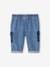 Battlejeans baby met contrasterende zakken stone - vertbaudet enfant 