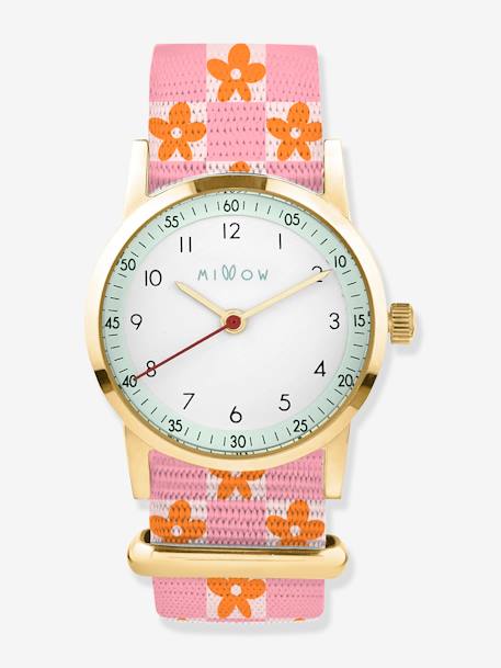 Horloge Millow Hippie Flower MILLOW rozen - vertbaudet enfant 