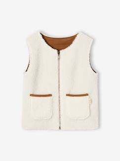 Jongens-Trui, vest, sweater-Omkeerbaar mouwloos vest voor kinderen familie-capsulecollectie