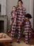 Geruite kerstpyjama voor dames familie-capsulecollectie rood, geruit - vertbaudet enfant 