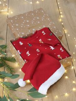 Baby-Trui, vest, sweater-Sweater-Baby Weihnachts-Geschenkset: Sweatshirt & Mütze