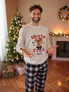 -Kerstpyjama voor heren "Santa Club" familie-capsulecollectie