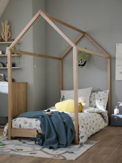 -Laag kinderbed met hut Vendredi