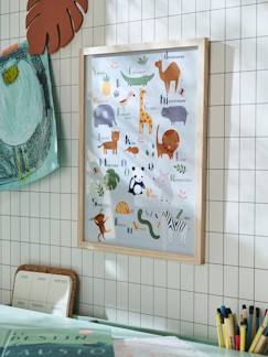 Linnengoed en decoratie-Decoratie-Lijst + poster Jungle-alfabet