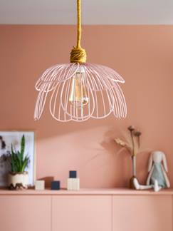 Linnengoed en decoratie-Decoratie-Lamp-Hanglamp-Metalen lampenkap Bloem