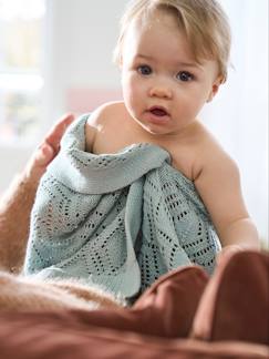 Linnengoed en decoratie-Baby beddengoed-Deken-Deken van biologisch katoenpointelle*