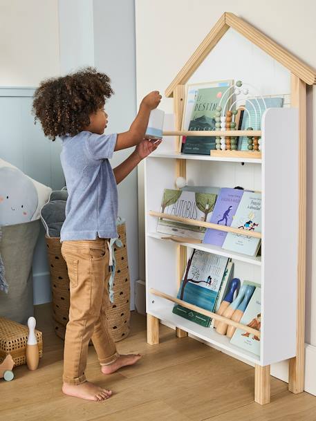 Boekenrek LIGNE BORD DE MER wit - vertbaudet enfant 