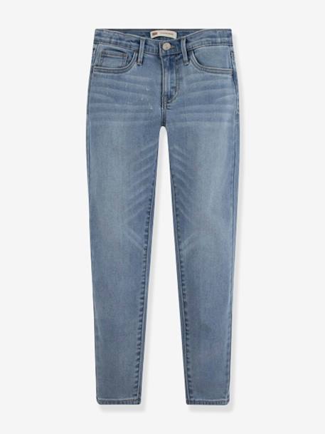 Super skinny jeans voor meisjes LVB 710 Levi's® ongewassen denim+stone - vertbaudet enfant 