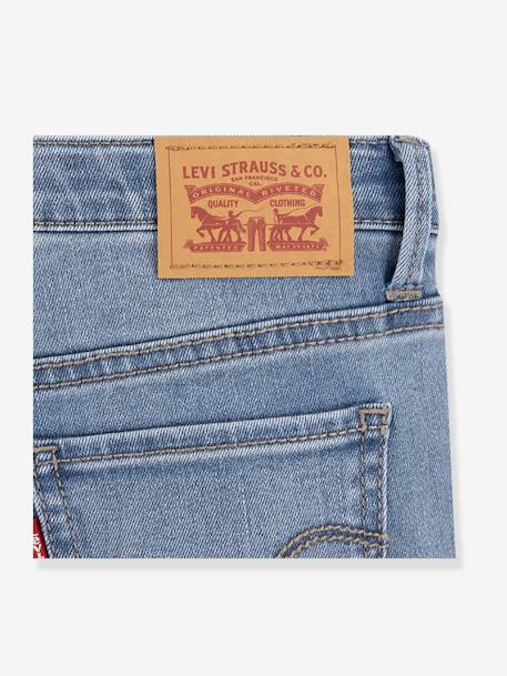 Super skinny jeans voor meisjes LVB 710 Levi's® ongewassen denim+stone - vertbaudet enfant 