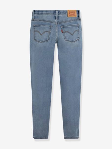 Super skinny jeans voor meisjes LVB 710 Levi's® ongewassen denim+stone - vertbaudet enfant 