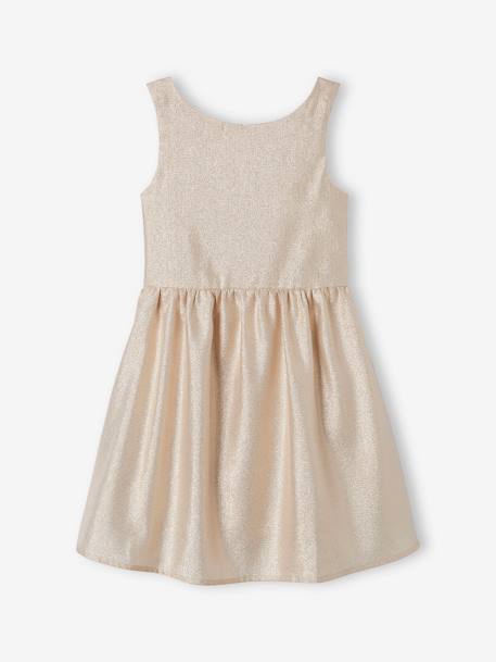 Mädchen Festkleid mit Glanzeffekt goud - vertbaudet enfant 