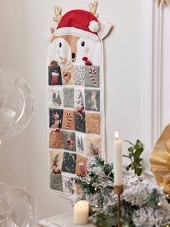 Linnengoed en decoratie-Adventskalender Rendier