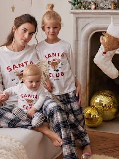 -Kerstpyjama voor meisjes "Santa Club" familie-capsulecollectie