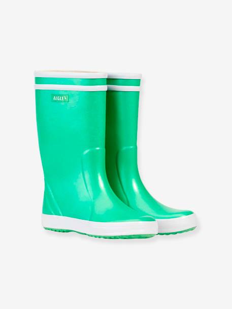 Iriserende regenlaarzen Lolly AIGLE® groen - vertbaudet enfant 